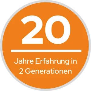 20 Jahre Erfahrung in zwei Generationen