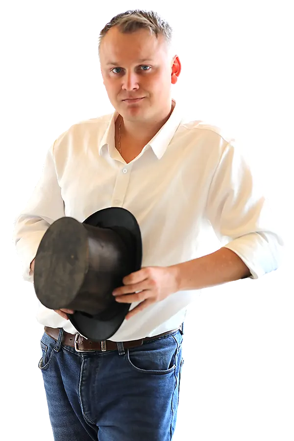 Michael Handke, Juniorchef bei Kaminstudio Handke. Kaminkehrermeister, Energieberater, Feuerlöscherprüfung, Trockeneisstrahlen, Berater Denkmalschutz