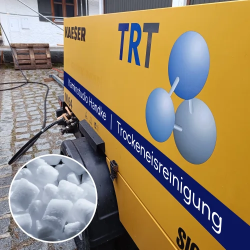 Kompressor von Kaeser für das Trockeneisstrahlen